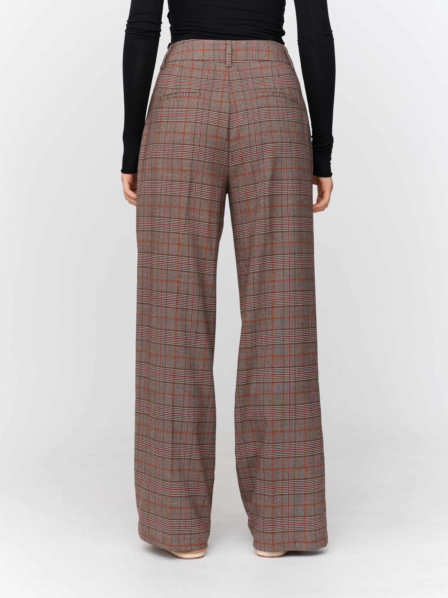 Geruite broek