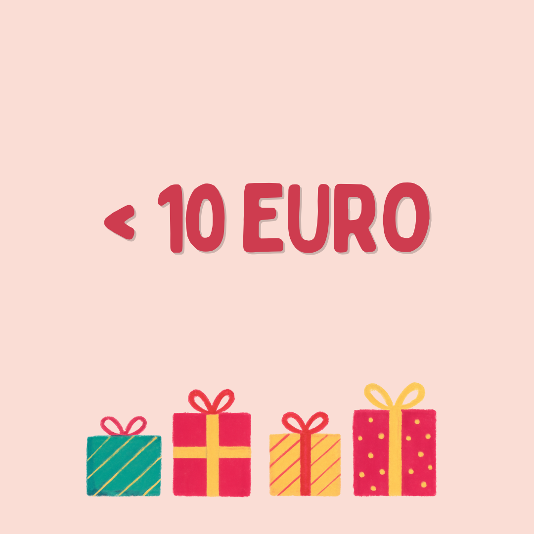 Kerstcadeaus < 10 euro