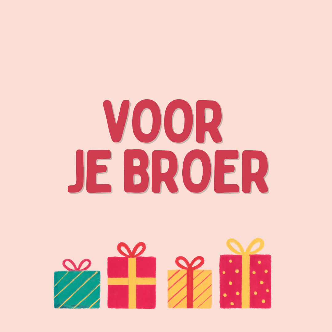 Cadeautips voor je broer