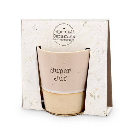 Mok keramiek Super juf