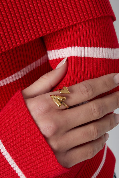 Ring Dual love goud