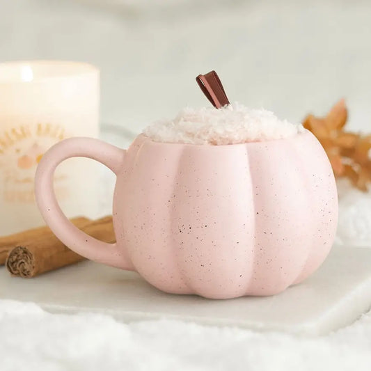 Mok Roze pompoen + sokken