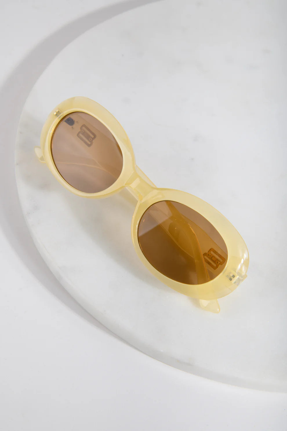 Zonnebril Copenhagen geel