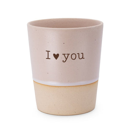 Mok keramiek I love you