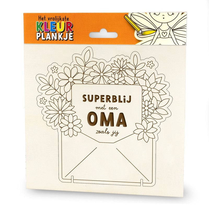 Kleurplankje Oma