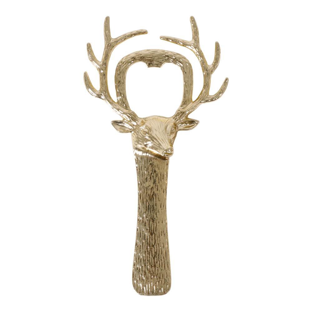 Flesopener rendier goud