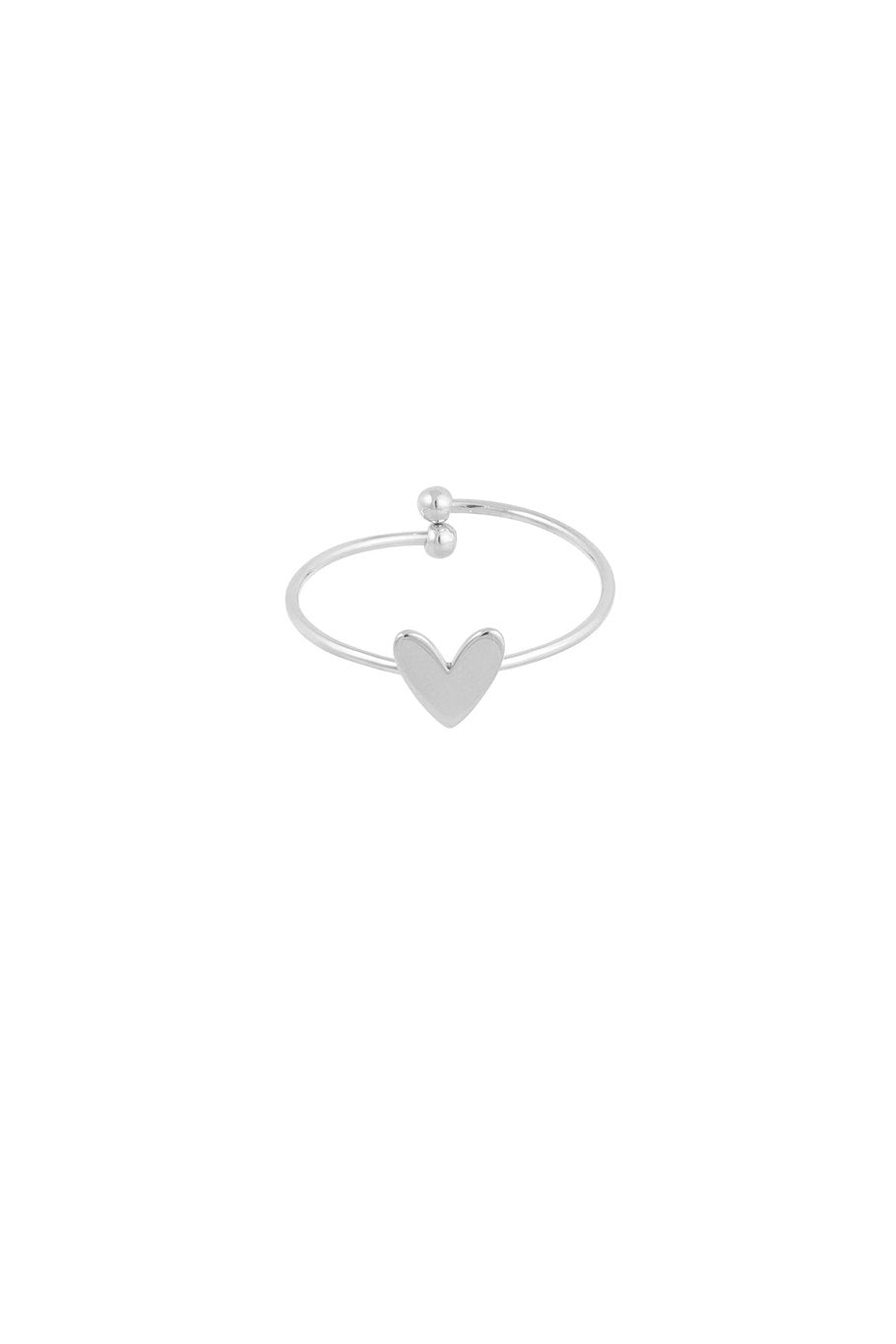 Ring Simple Love zilver