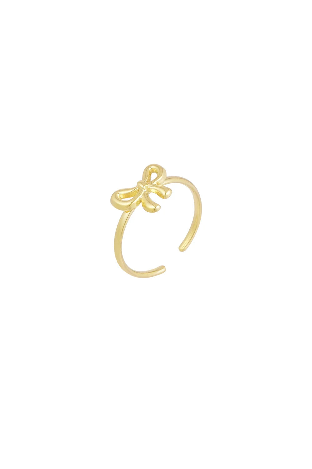 Ring Cute bow goud