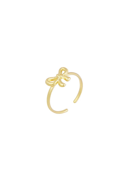 Ring Cute bow goud