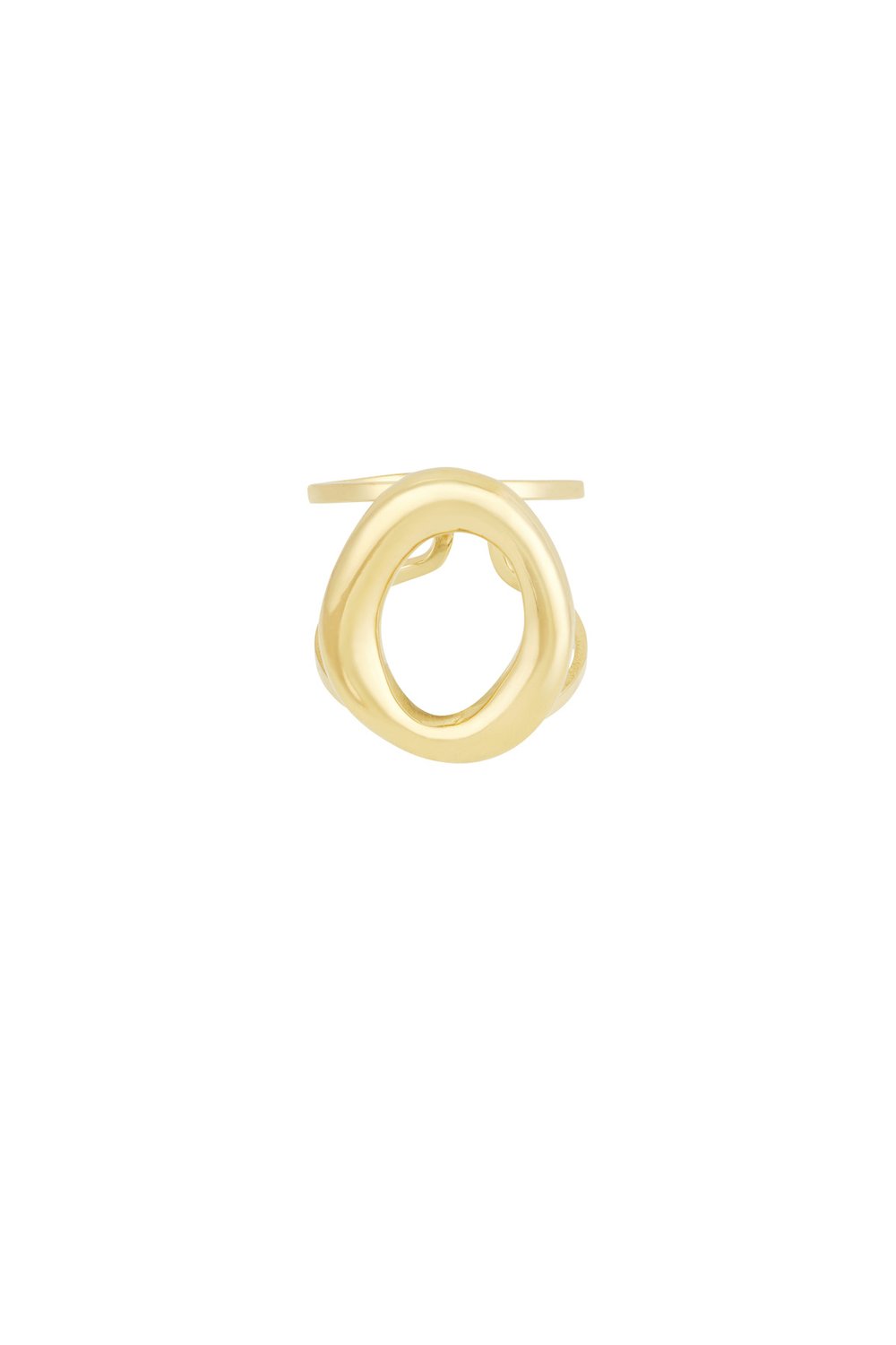 Ring Bold circle goud