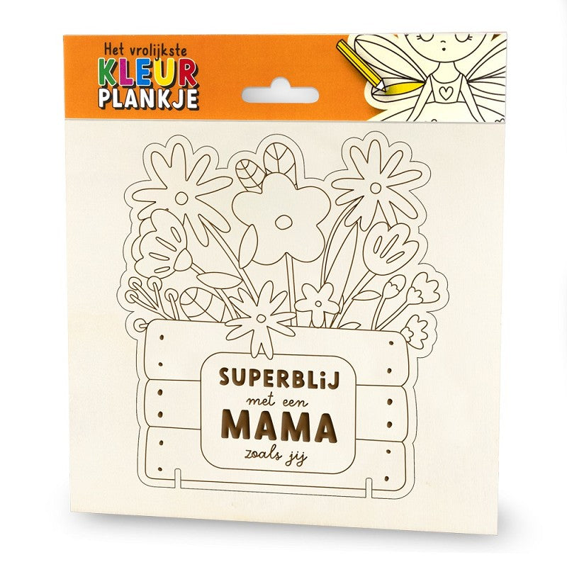 Kleurplankje Mama