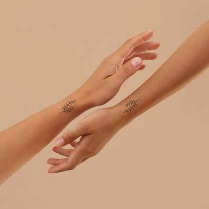 Tijdelijke tattoos Flower