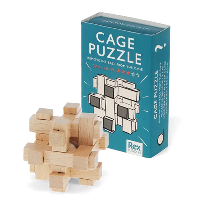 Mini Wooden puzzel