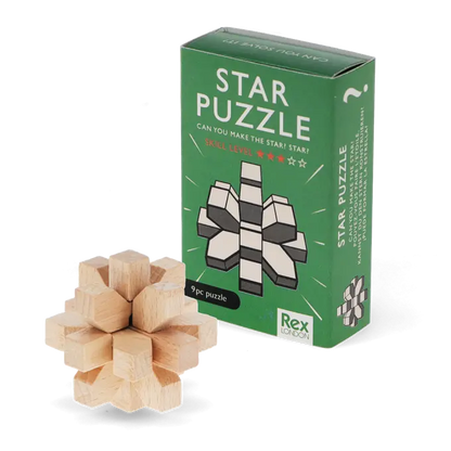 Mini Wooden puzzel