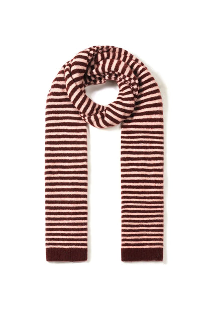 Sjaal Odette bordeaux