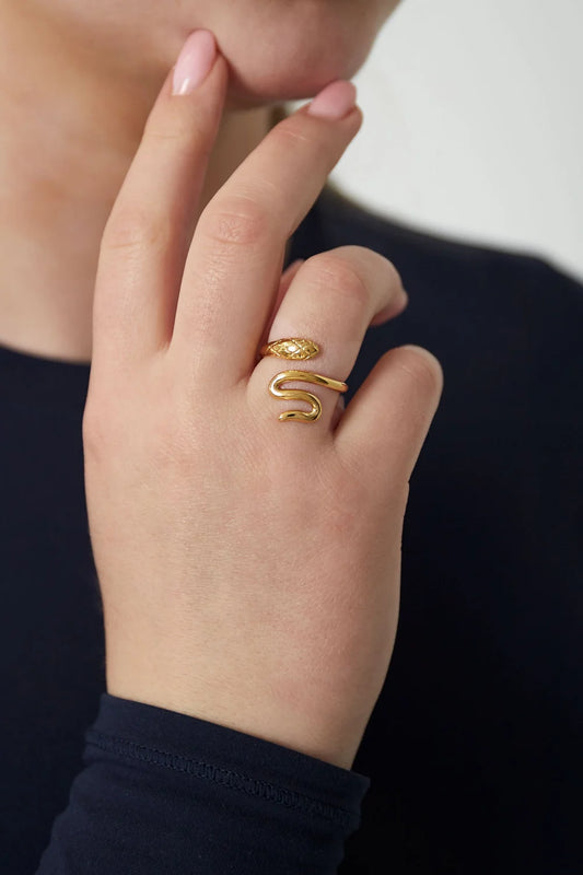 Ring Snake goud
