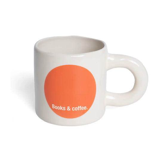 Mok Art, Books & Coffee oranje