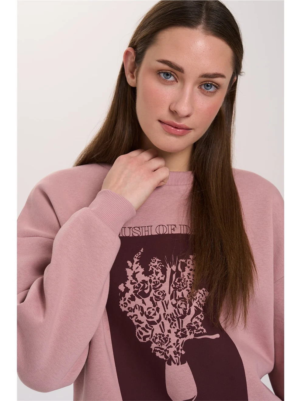 Roze sweater
