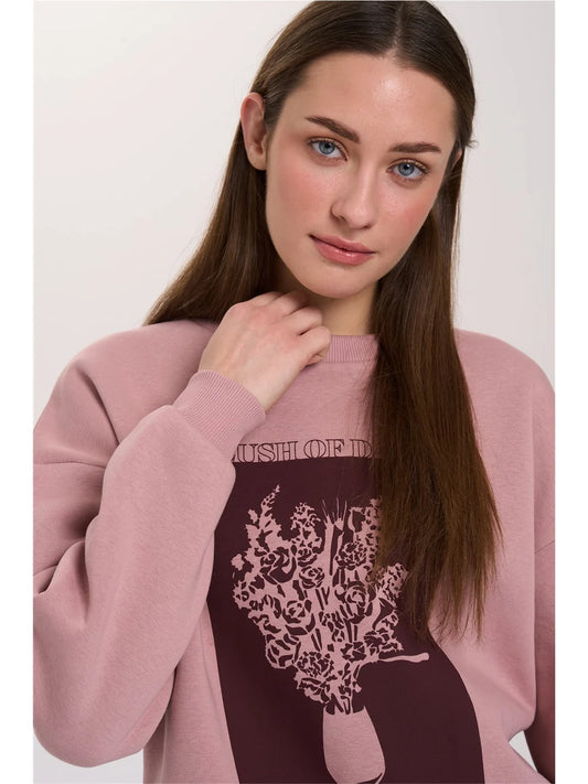 Roze sweater