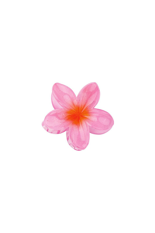 Haarspeld Hawaï bloem roze