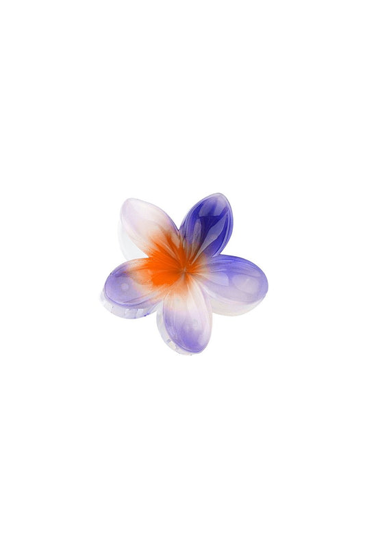 Haarspeld Hawaï bloem paars