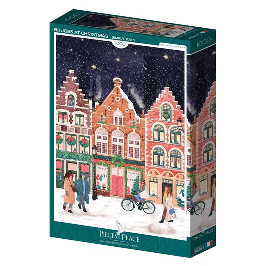 Puzzel Bruges at Christmas