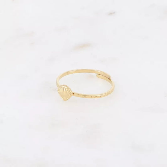 Ring Little Shell goud