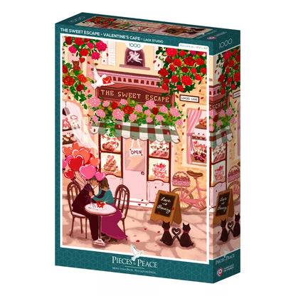 Puzzel Valentine's cafe
