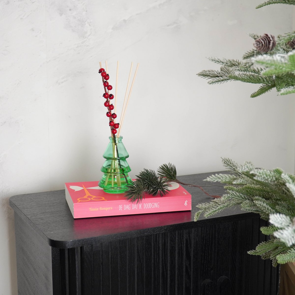 Geurstokjes kerstboom