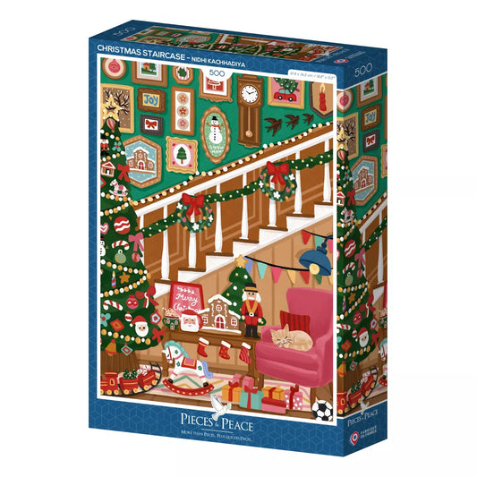 Puzzel Christmas Staircase