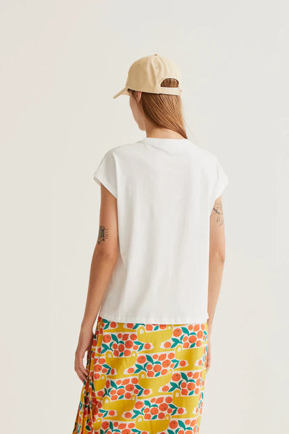 Wit T-shirt