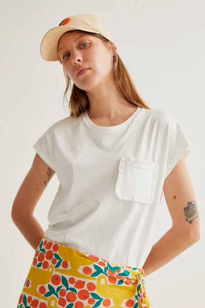 Wit T-shirt