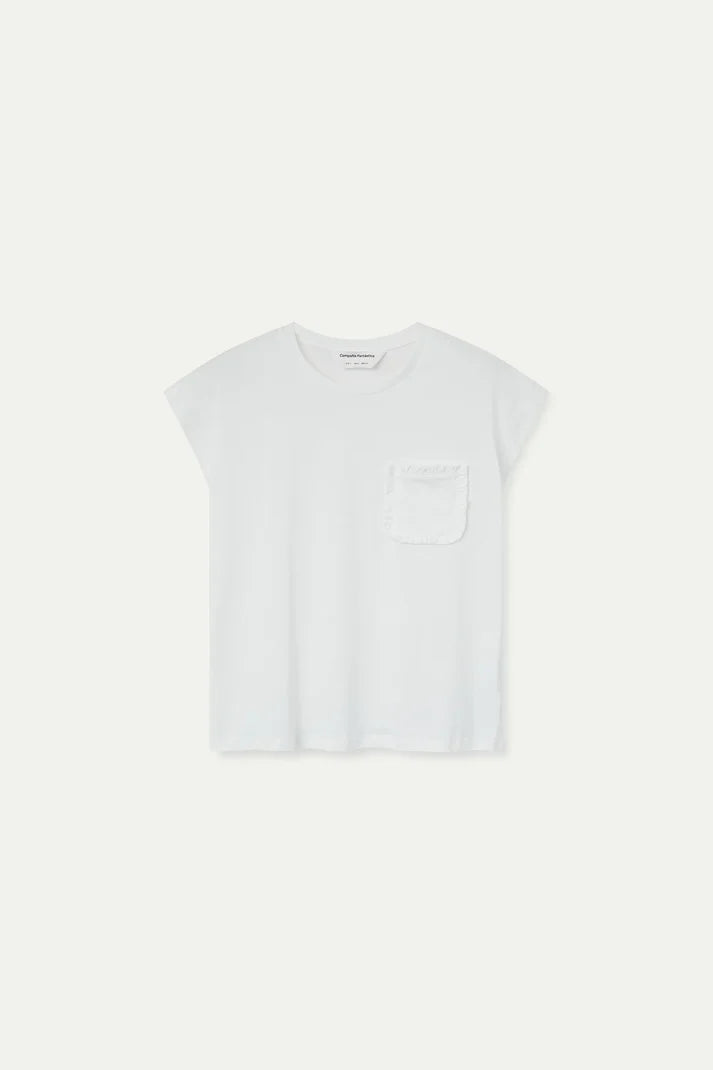Wit T-shirt