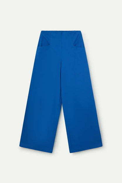 Blauwe broek