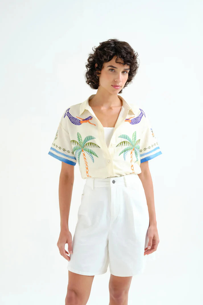 Blouse Mermaid & Palm