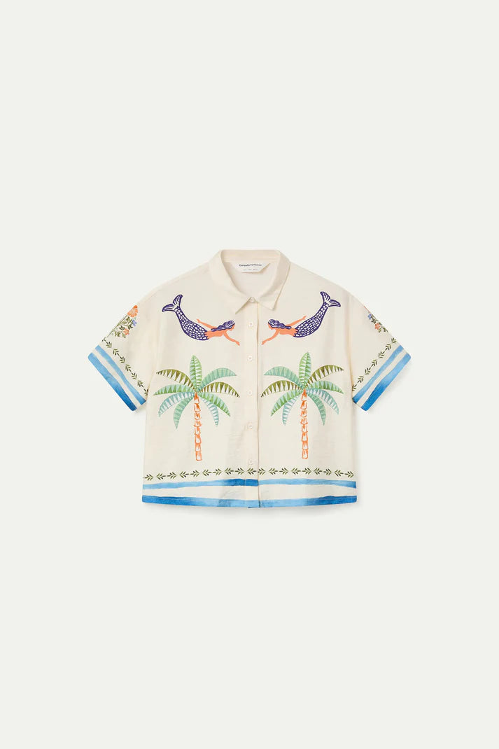 Blouse Mermaid & Palm