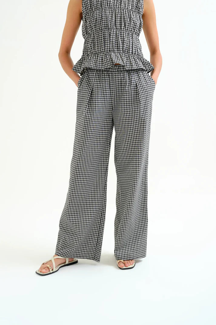 Broek zwart-wit