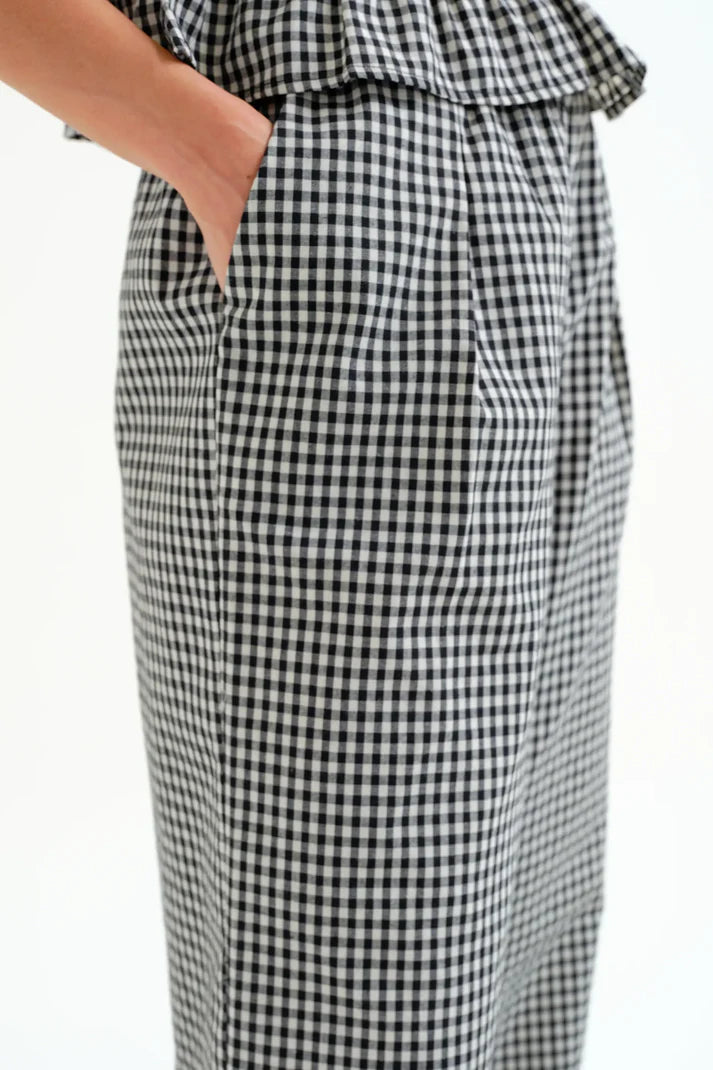 Broek zwart-wit