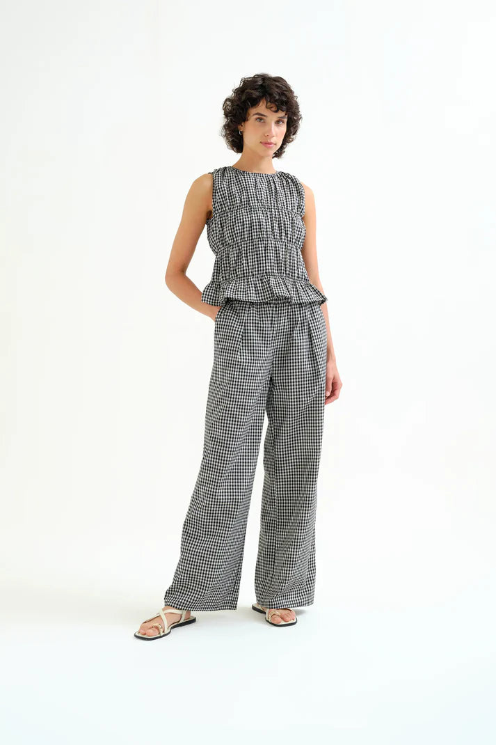 Broek zwart-wit