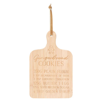 Houten plankje Cookies