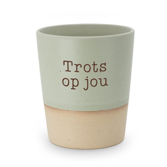 Mok keramiek Trots op jou