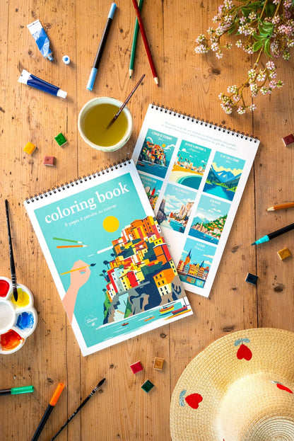 Kleurboek Travel