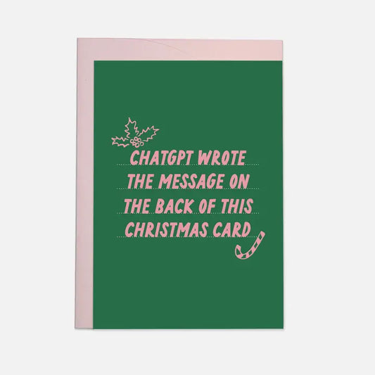ChatGPT Christmas - Kaart Blanche