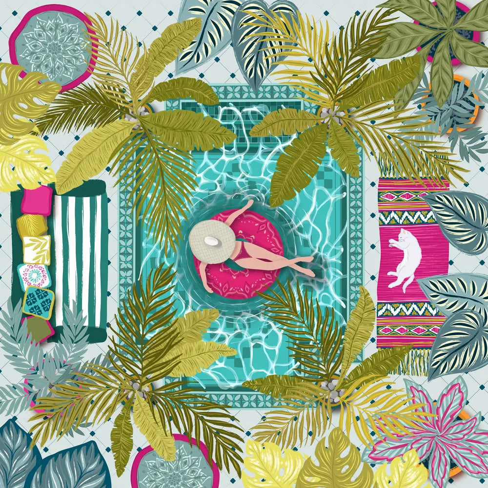 Puzzel Summer Pool