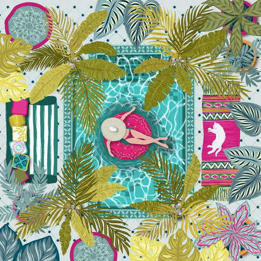 Puzzel Summer Pool