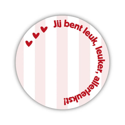 Set onderzettertjes Juf