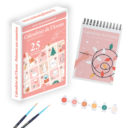 Adventskalender Schilder op nummer