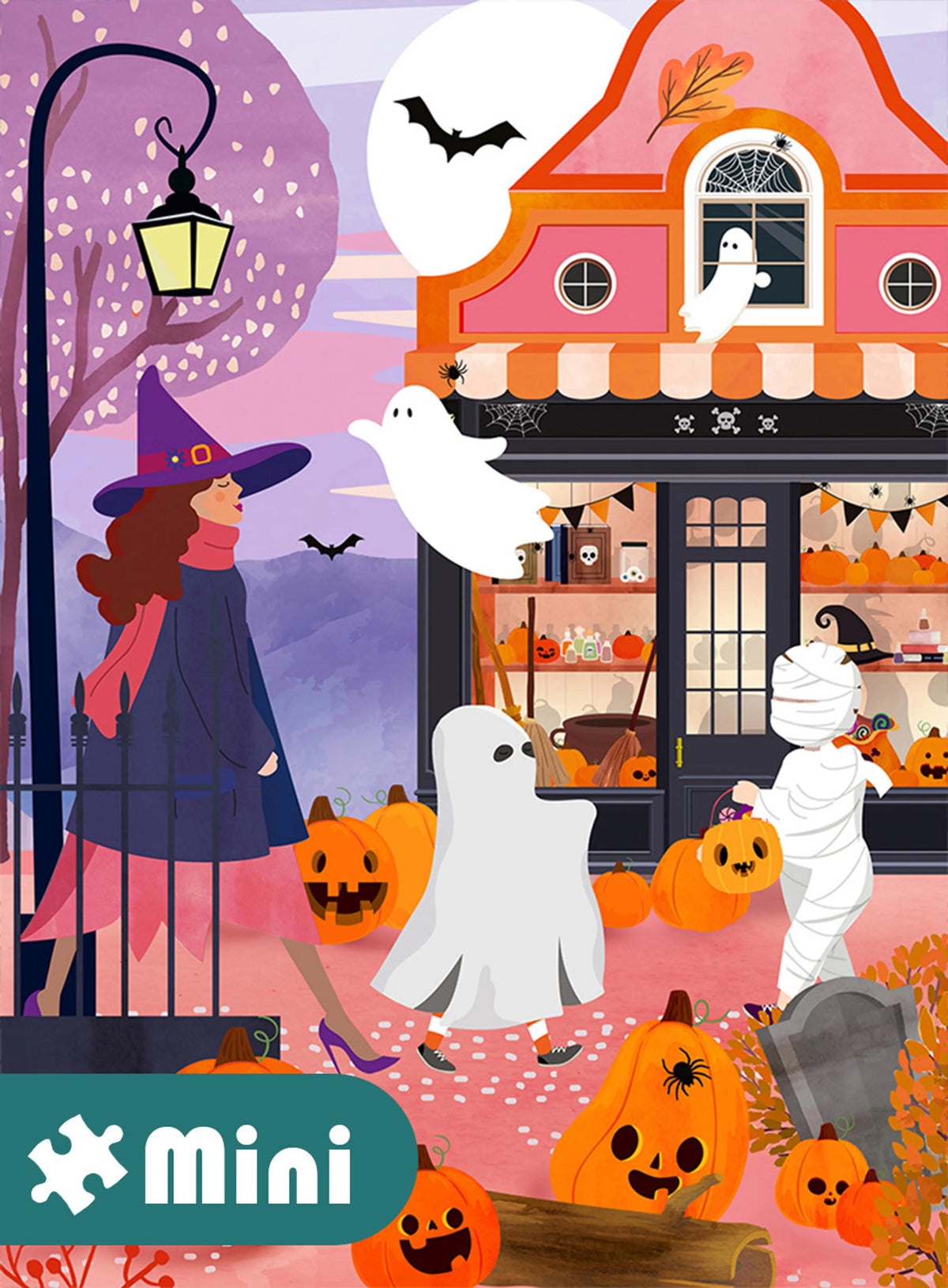 Mini puzzel Halloween
