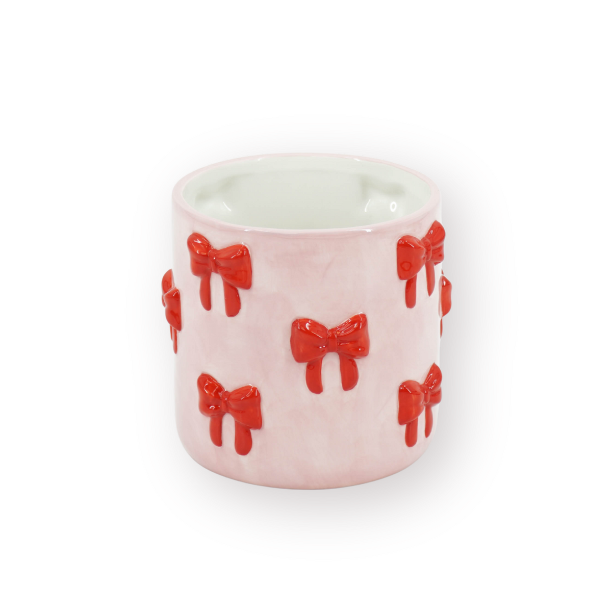 Bloempot strikjes (klein)