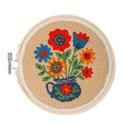 Punch Needle Boeket bloemen